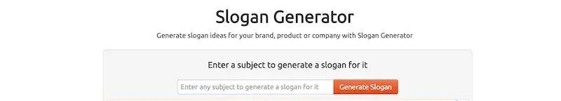 Free slogan makers - Slogan Generator Slogan Generator website