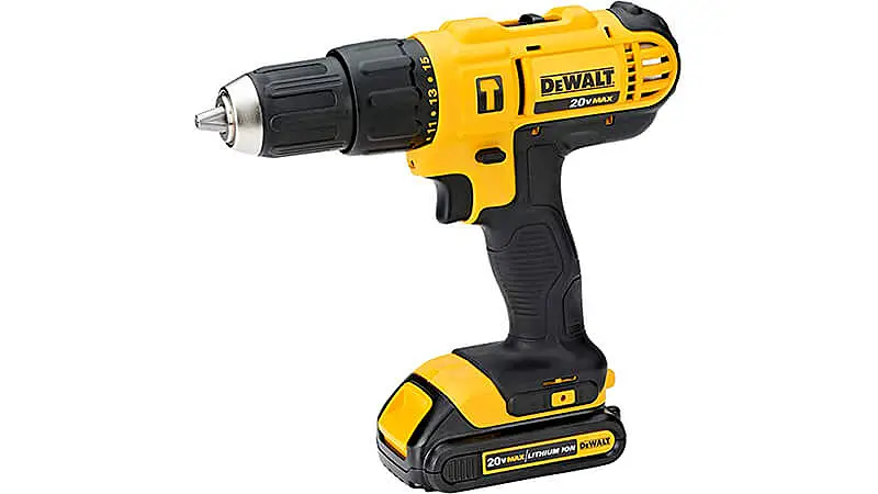 imagem de uma furadeira de impacto DeWalt