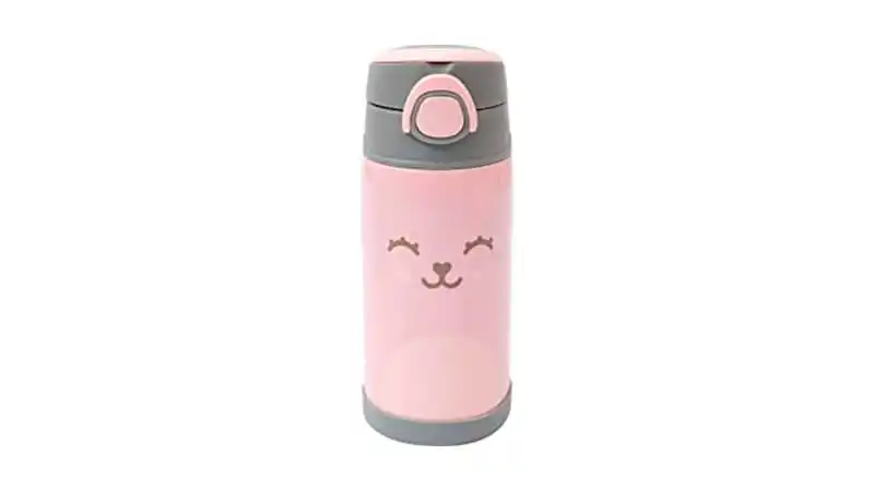 Garrafa Térmica Buba imagem de uma garrafa térmica da Buba na cor rosa