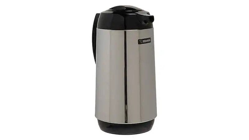Garrafa Térmica Zojirushi imagem de uma garrafa térmica da Zojirushi em Inox