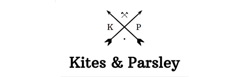 nome e logo criado com o hipster business chamdo kites & parsley