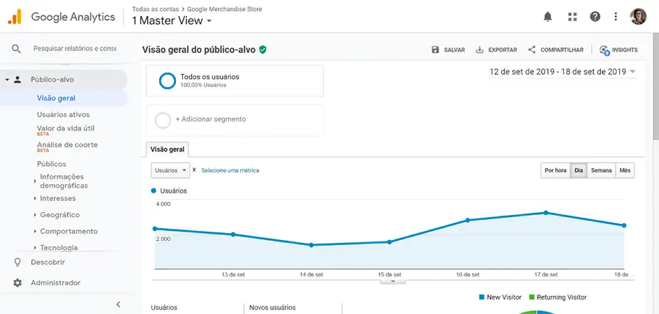 Google Analytics Público-alvo