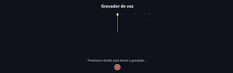 Captura de tela do programa de gravação da Vocal Remover