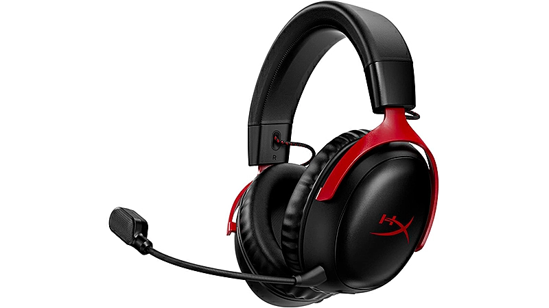 foto de um headset Bluetooth HyperX Cloud Mix na cor preta