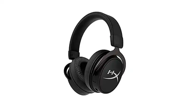 foto de um headset Bluetooth HyperX Cloud Mix na cor preta