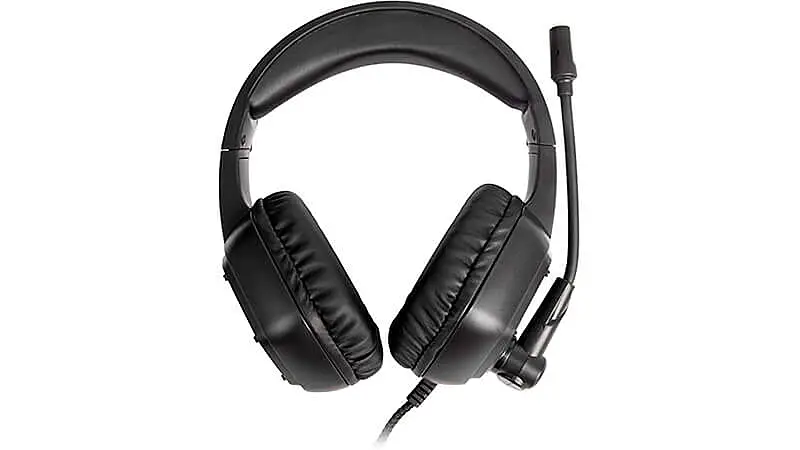 imagem que mostra o headset Black Fire da Fortrek de frente