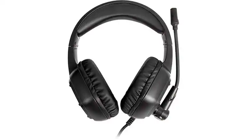 imagem que mostra o headset Black Fire da Fortrek de frente