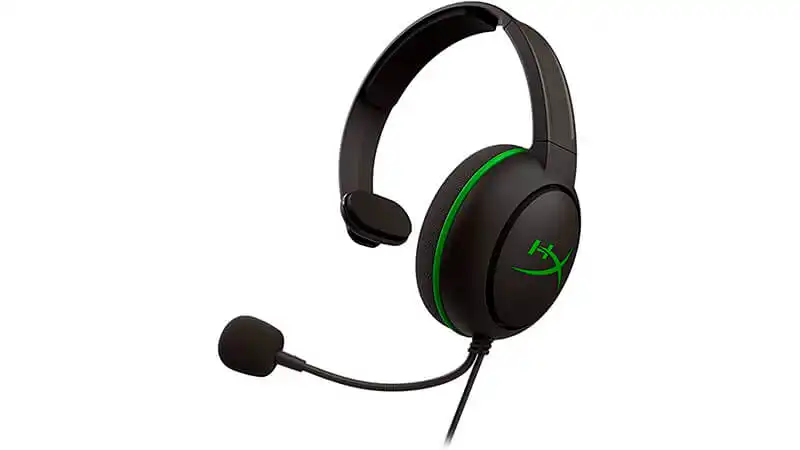 imagem que mostra o headset CloudX da HyperX de lado