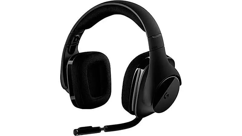 imagem que mostra o headset sem fio Logitech G533