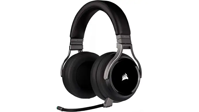imagem que mostra o headset sem fio Corsair Virtuoso