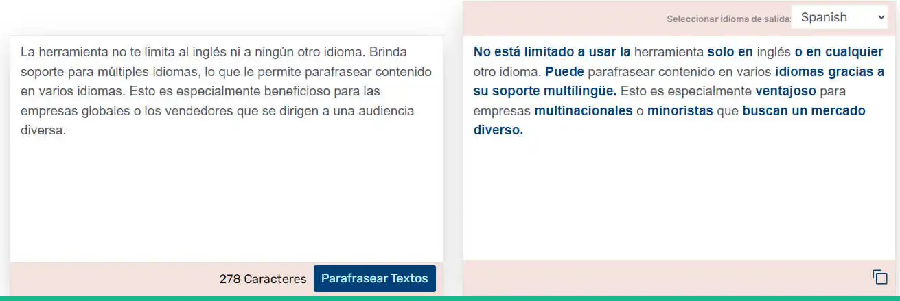 Parafrasear Parafrasear