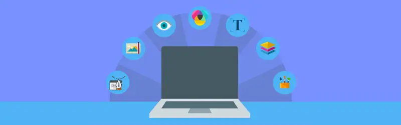 Ilustración de Herramientas de Design