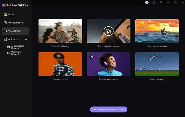 Screenshot do VikPea demonstrando os modelos da ferramenta