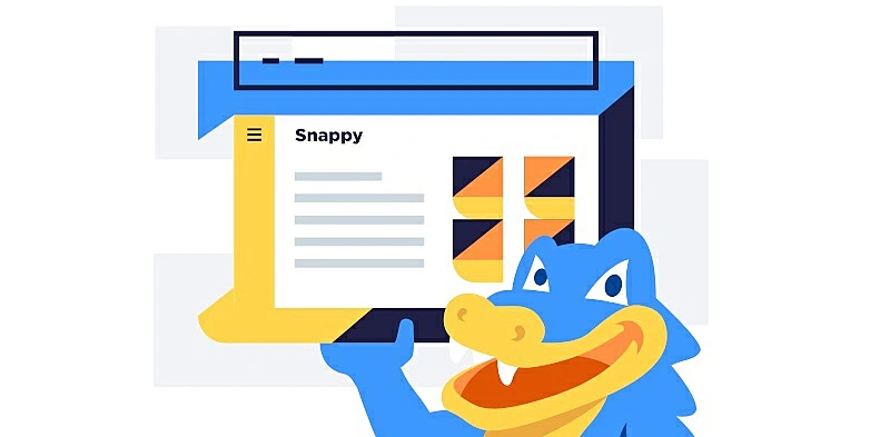 Ilustración de HostGator website builder