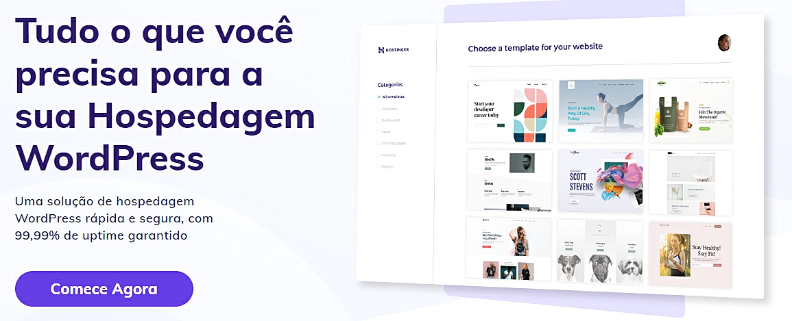 Hospedagem Hostinger