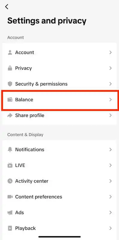 How much is a galaxy on TikTok - balance TikTok settings and privacy menu