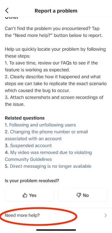 Guidelines about how to proceed to locate your problem.