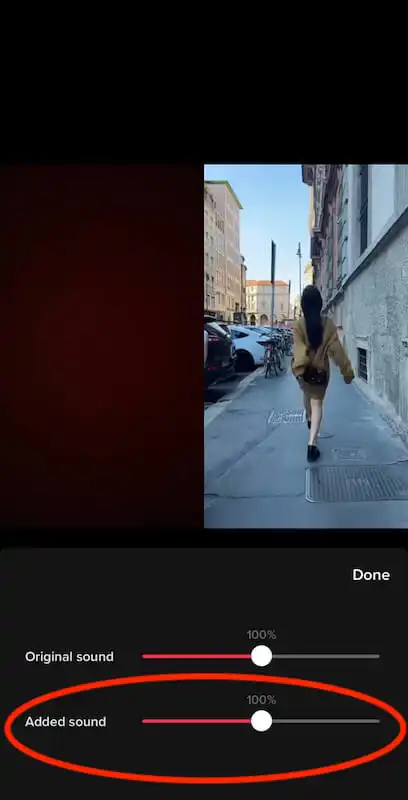 The image shows the buttons to edit the sounds.