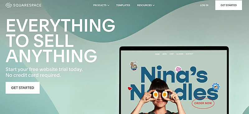Squarespace website