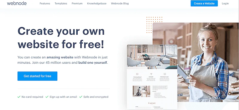 Webnode website