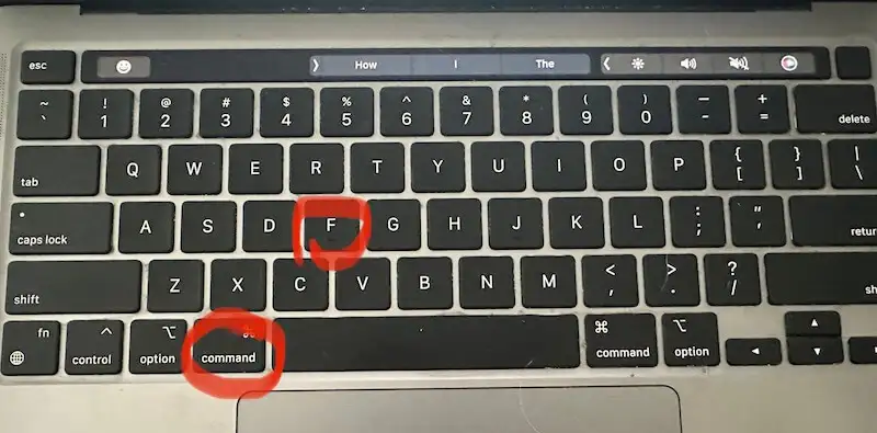 Macbook keyboard