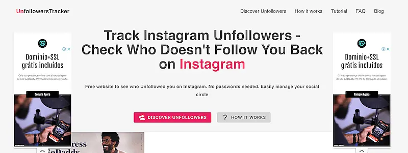 UnfollowersTracker website