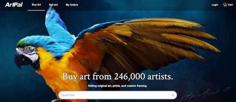 ArtPal home page