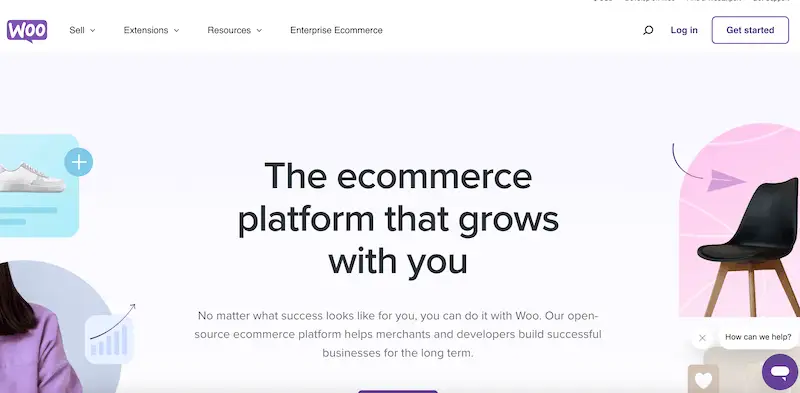 WooCommerce website