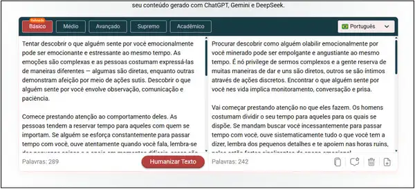Humanizar Texto