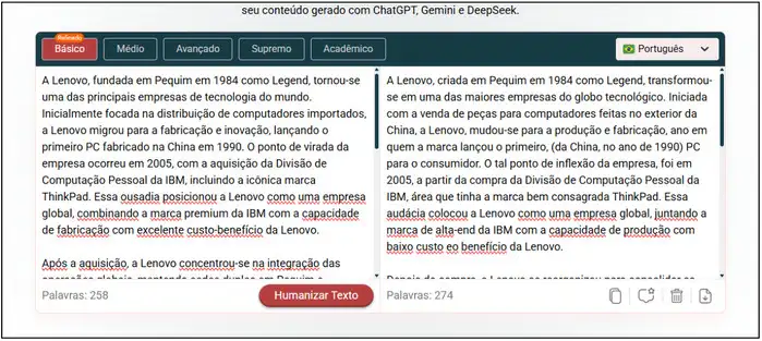 Humanizar Texto