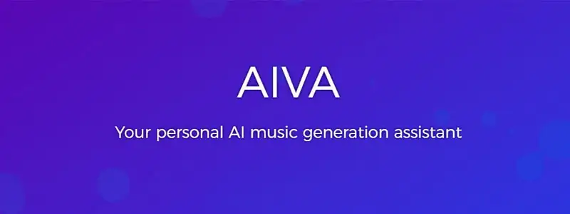 1 captura de tela do site de ia para fazer musica aiva