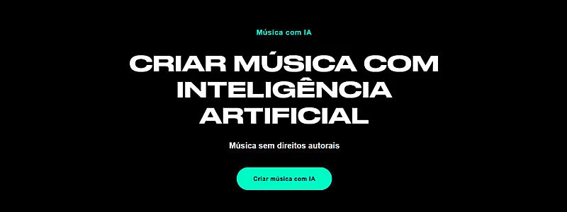 captura do site da ia para fazer musica loudly