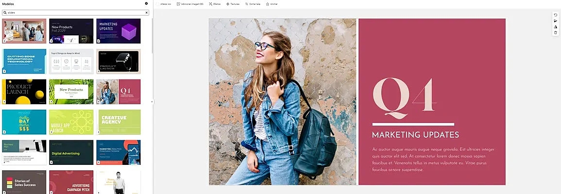 Captura de tela do Shutterstock