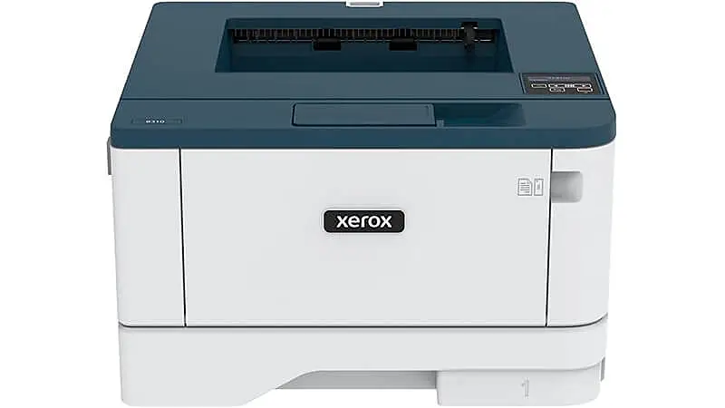 imagem de uma impressora Xerox Laser na cor branca