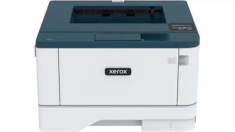 imagem de uma impressora Xerox Laser na cor branca