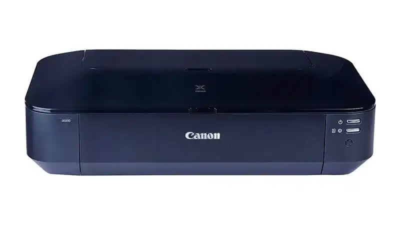 imagem de uma impressora portátil da Canon na cor azul escuro