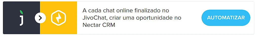 Integração entre JivoChat e Nectar CRM