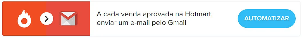 Integração entre Hotmart e Gmail
