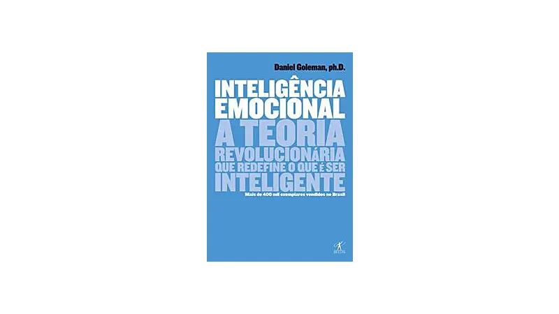 Capa do livro Inteligência emocional de Daniel Goleman
