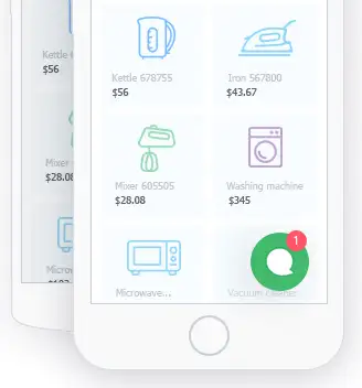 Mobile Shopping With Live Chat