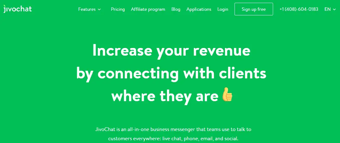 JivoChat on Facebook Solution Explorer