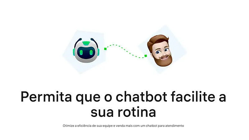 imagem da página de chatbot da JivoChat