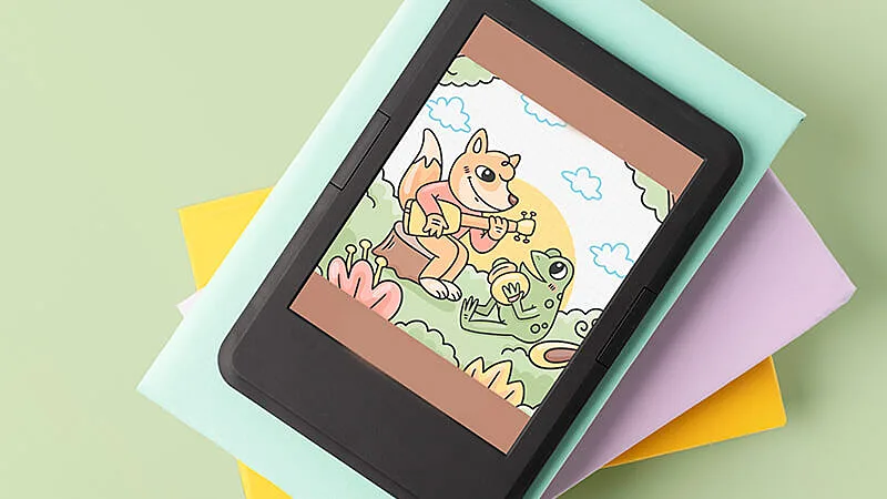 Kindle paperwhite submerso em água