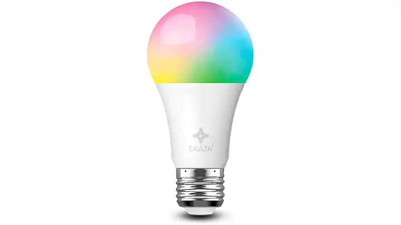 imagem de uma lâmpada smart da Ekaza
