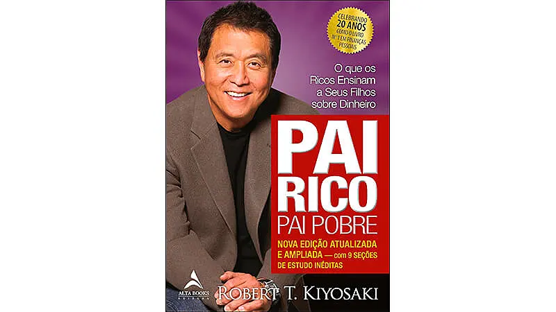 imagem que mostra a capa do livro Pai Rico, Pai Pobre