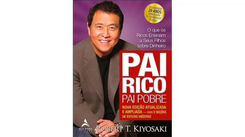 imagem que mostra a capa do livro Pai Rico, Pai Pobre