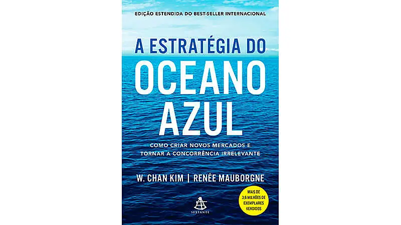imagem que mostra a capa do livro A estratégia do oceano azul