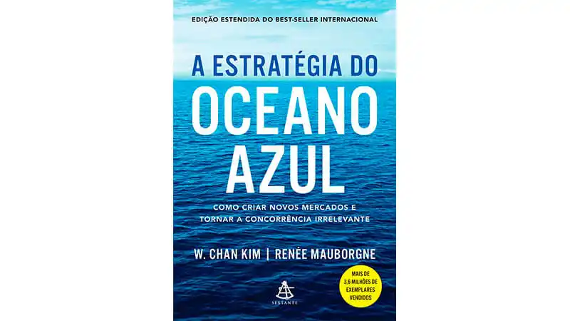 imagem que mostra a capa do livro A estratégia do oceano azul