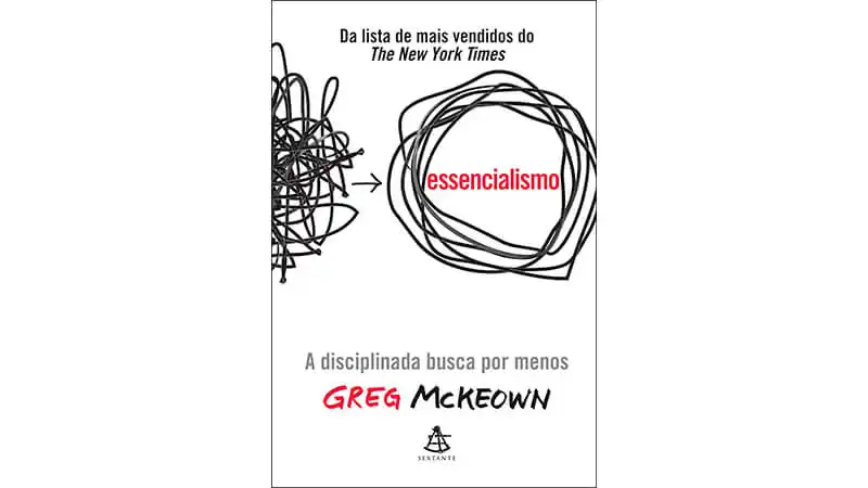 imagem que mostra a capa do livro Essencialismo