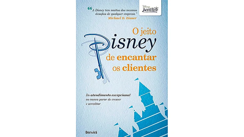 imagem que mostra a capa do livro O jeito Disney de encantar os clientes